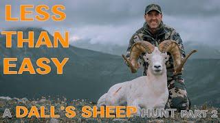 Less Than Easy A Dall's Sheep Hunt, Part 2 l Greg McHale's Wild Yukon