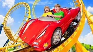 Diana and Roma visited Ferrari World Theme Park 2024