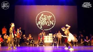 WAACKING Best8-4 IBUKI(w) vs HEY Z | GET MOVIN' VOL.7