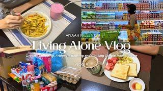 Living Alone in the Philippines: Grocery Shopping, Fridge Restocking and Super Easy Meals At Home