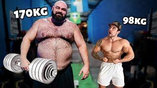 Sobrevivi Ao GIGANTE De 170kg Da Vida REAL!! (Experimento)