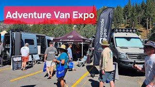 Adventure Van Expo Tour - Tahoe CA 2024