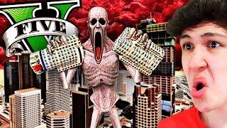 SCP-096 DESTRUYE la CIUDAD en GTA 5! (Mods)