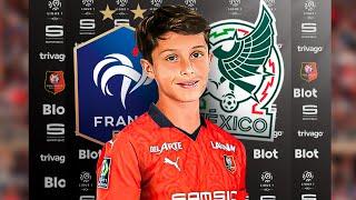 ASI JUEGA LA JOYA FRANCO-MEXICANA MAXIME PAREDES | JUGADOR DEL STADE RENNAIS FRANCES