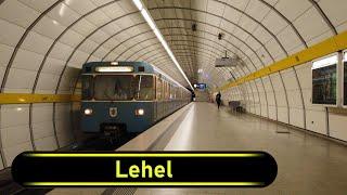 U-Bahn Station Lehel - Munich  - Walkthrough 