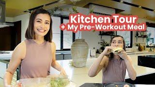 Kitchen Tour + My Pre-Workout Meal | Chefmom Rosebud