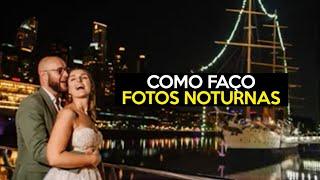 COMO FIZ ESSAS FOTOS NOTURNAS