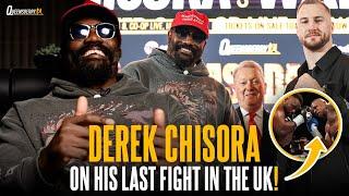 An EMOTIONAL Derek Chisora on last fight in the UK, Otto Wallin and Dillian Whyte defeat