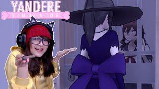 MENYELAMATKAN CEWEK DI PESTA HALLOWEEN | YANDERE SIMULATOR HALLOWEEN MOD [PART 57]