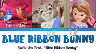 Blue Ribbon Bunny - Color Coded Lyrics | Sofia the First "Blue Ribbon Bunny" | Zietastic Zone