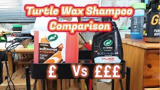 Comparing CHEAP vs EXPENSIVE Turtle Wax Shampoos!