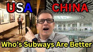 America Can't Keep Up with China's Subway Infrastructure Boom!