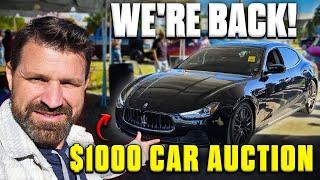 Car Flipping is Back! Lets go Buy Some Cheap Cars - Flying Wheels