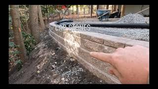 Structural Retaining Wall Build - Nitterhouse Allan Block