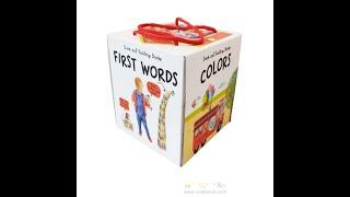 Toddler Book and Building Blocks Set