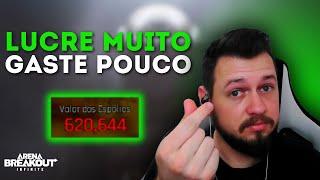 LUCRE MUITO com EQUIPAMENTO BARATO! Melhor estratégia de loot em Arena Breakout.