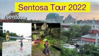 Singapore tourist attraction Destination /Sentosa tour 2022/Sentosa express train/Alina lifestyle 05