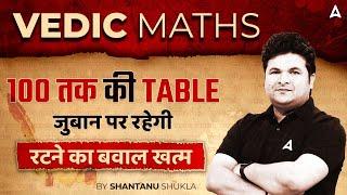 1 to 100 Table | Multiplication Table From 1 to 100 Tricks By Shantanu Shukla