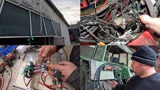 Farmvlog#31 Neuer Hydraulikschlauch am Mischwagen/ Elektrik am Thaler Hofi/ Stallnetz erneuern