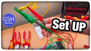 How to Set up to Measure a Circuits Resistance