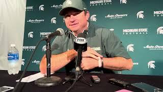 Jonathan Smith | Post-Game at Oregon | Michigan State Football