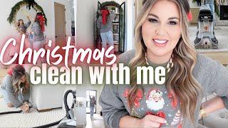 *NEW* CHRISTMAS CLEAN WITH ME | CHRISTMAS CLEANING TIPS 2024 | BEST CHRISTMAS MUSIC PLAYLIST