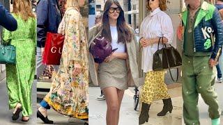 MAY 2024MILAN STREET STYLE ITALIAN SYLE FUN & NEW! SPRING COLORS FASHION #vanityfair