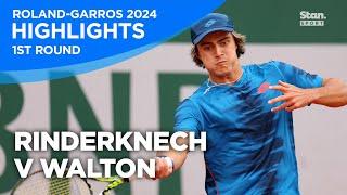 Arthur Rinderknech v Adam Walton Highlights | 1st Round | Roland Garros 2024