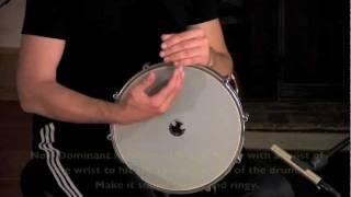 Intro to Doumbek (Middle-Eastern Hand Drum) - Three basic hits - Dum, Tek and Ka