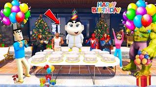 Shinchan Birthday Celebration in GTA 5 || Franklin Celebrating Shinchan Birthday || Gta 5 Tamil