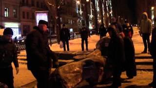 Киев Разрушение памятника Ленина Комментарий коренного киевлянина