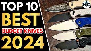 The TOP 10 BEST Budget EDC Folding Knives Of 2024