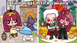 I Turn A Bat Into A Vampire  Very Sad Story | Toca Life World | Toca Boca