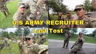 U.S Army Recruiting School | Final Test Week