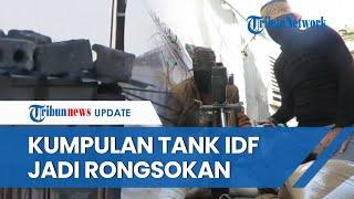 Video Militan Palestina 'BERBURU' Tank dan Tentara Israel di Gaza, Zionis Terbakar Hidup-hidup