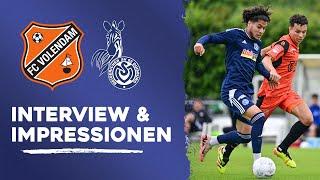 "Guter Abschluss" | Testspiel vs. Volendam | #VOLMSV | ZebraTV | 06.07.2024