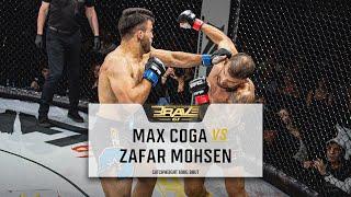 FREE MMA Fight | Max Coga vs Zafar Mohsen | BRAVE CF 61