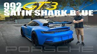 2023 PORSCHE 992 GT3 | Satin Shark Blue Project