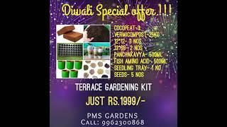 Terrace Garden Setup | Return Gifts| #cocopeat #growbags #nurserygarden #plants #shorts