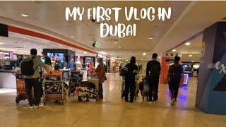 MY FIRST VLOG TISRI LEHER IN DUBAI.HABIBI COME TO DUBAI.