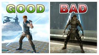 Jedi Survivor VS Force Unleashed 2