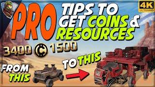 How To Optimize Your Grind! | Best ways to Farm Coins and Resources Daily in Crossout in 2022+