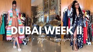 DUBAI VLOG • UNPACKING • the reality of family separation • building communities • VISION BOARD •