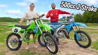 Motor Swapping my Friends Dirt Bike (500cc 2 Stroke)