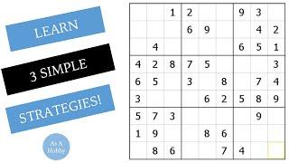 How to Solve Sudoku Puzzles - Sudoku Beginner Tutorial #1