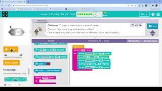 L4-8 |Code.org | Express-2021 | Lesson 4: Creating Art with Code | level 8