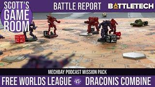 BattleTech Mechbay Mission Battle Report: Free Worlds League vs Draconis Combine