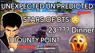 Stars ⭐ of BTS  23 ??? Dinner Unexpected un predicted Match  #madan #bgmilivetamil #madanop #bts