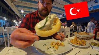 Turkish Food Reaction: Delicious Turkish Seafood & Dessert in Turkey