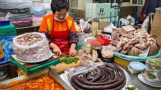 암뽕순대 할머니 근황, 대구 서문시장 암뽕거리 SUNDAE / Korean street food